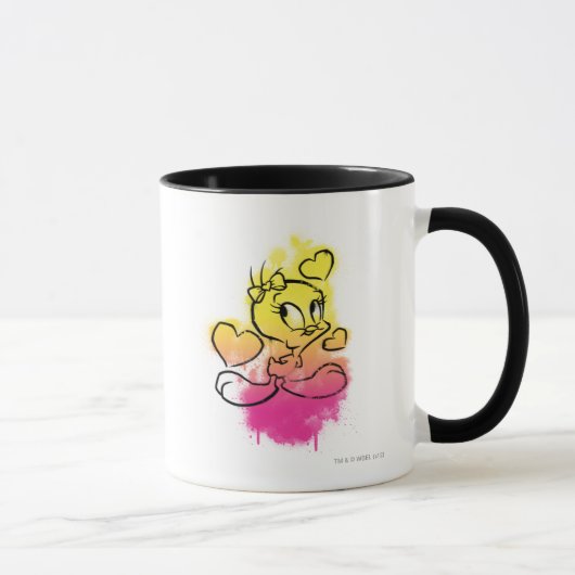 TWEETY™ met hart Mok (Rechts)