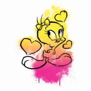 TWEETY™ met hart Staand Fotobeeldje