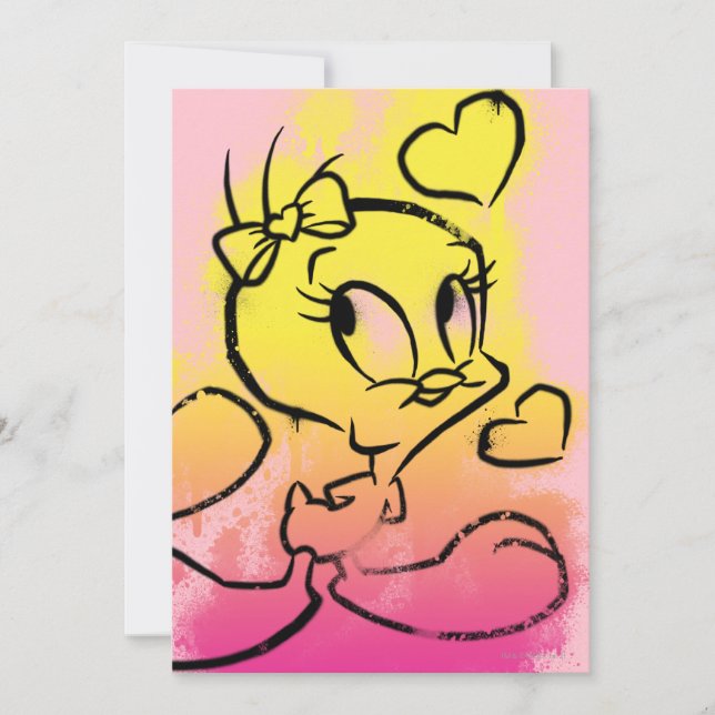 TWEETY™ Met Harten (Voorkant)