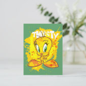 TWEETY™ met naam Briefkaart (Staand voorkant)