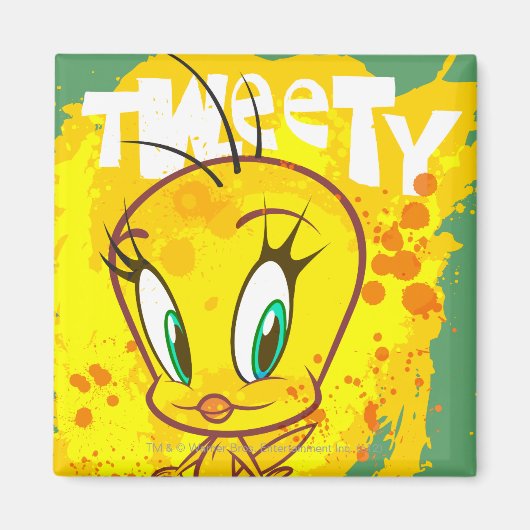 Tweety met naam magneet (Voorkant)
