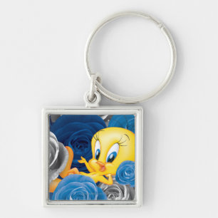 Tweety met Rozen Sleutelhanger