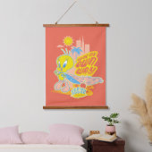 TWEETY™ - Mijn eigen weg Hangend Wandkleed (Slaapkamer)