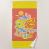 TWEETY™ - Mijn eigen weg Strandlaken (Voorkant)