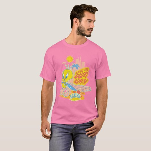 TWEETY™ - Mijn eigen weg T-shirt (Voorkant volledig)