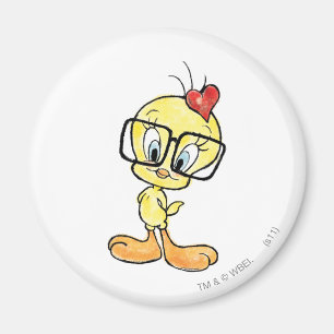 Tweety Nerd Magneet