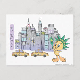TWEETY™ NYC BRIEFKAART