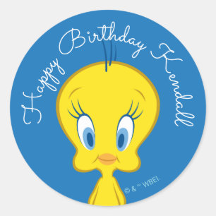 TWEETY™ Onschuldige kleine vogel Ronde Sticker