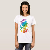 TWEETY™ Rainbow Stars T-shirt (Voorkant volledig)