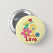 TWEETY™ Red Love Ronde Button 5,7 Cm (Voorkant /achterkant)