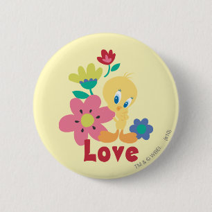 TWEETY™ Red Love Ronde Button 5,7 Cm