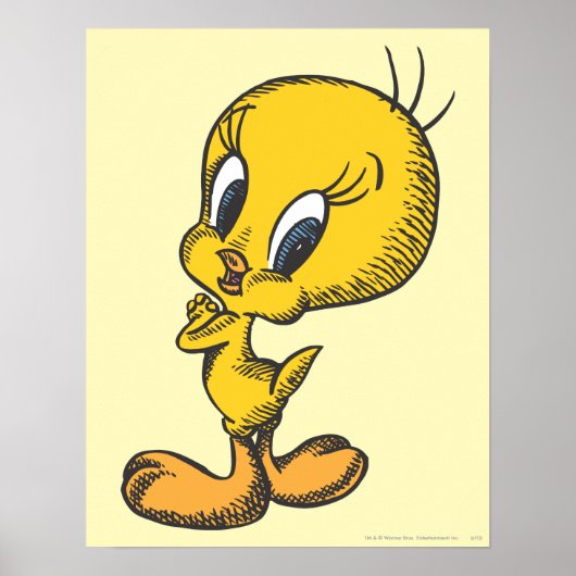 Tweety Schatje Poster (Voorkant)