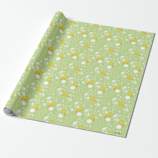 TWEETY™ Springtime Vibes Cadeaupapier (Uitgerold)