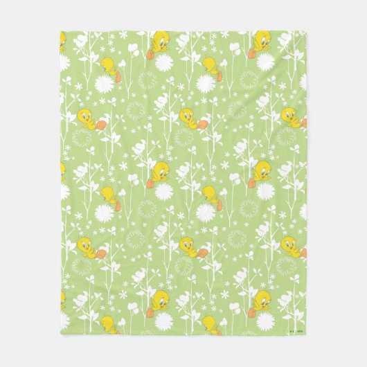 TWEETY™ Springtime Vibes Fleece Deken (Voorkant)