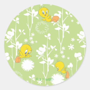 TWEETY™ Springtime Vibes Ronde Sticker