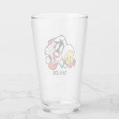 TWEETY™ & SYLVESTER™ "Alles goed" Glas (Achterkant)
