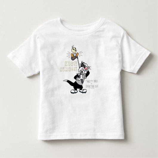 TWEETY™ & SYLVESTER™ Golfing - Nice Birdie Kinder Shirts (Voorkant)