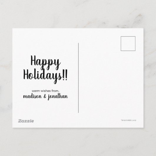 TWEETY™ & SYLVESTER™ "Pijn in ijs" Feestdagenkaart (Achterkant)