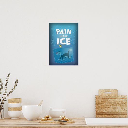 TWEETY™ & SYLVESTER™ "Pijn in ijs" Poster (Keuken)
