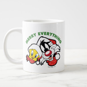 TWEETY™ & SYLVESTER™ "Prettig alles" Extra Grote Beker