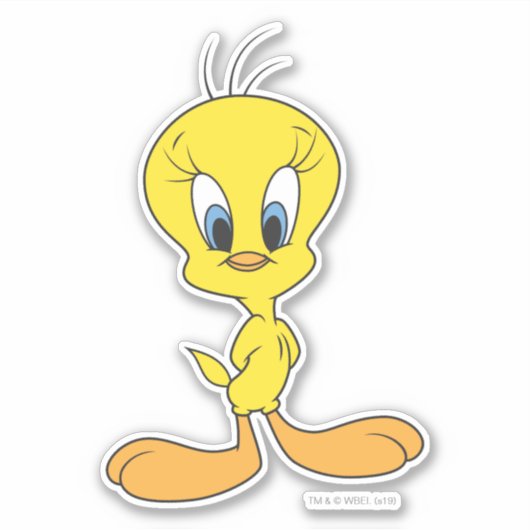 TWEETY™ Trots Sticker (Voorkant)