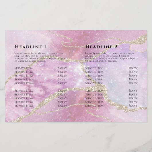 tweevoudig brochure faux-pareltrekkereffect (Achterkant)