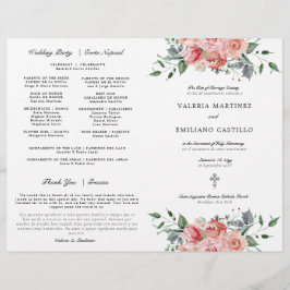 Tweevoudig Spaans katholiek huwelijksprogramma