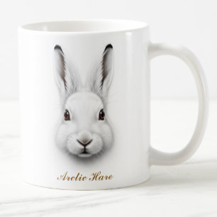 Tweezijdig Arctic Hare Coffee Mok ontwerp