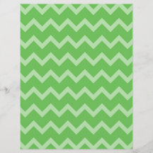 Tweezijdig groenbladige Chevron Scrapbook Paper