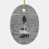 tweezijdig ornament van dolfijnen (Voorkant)