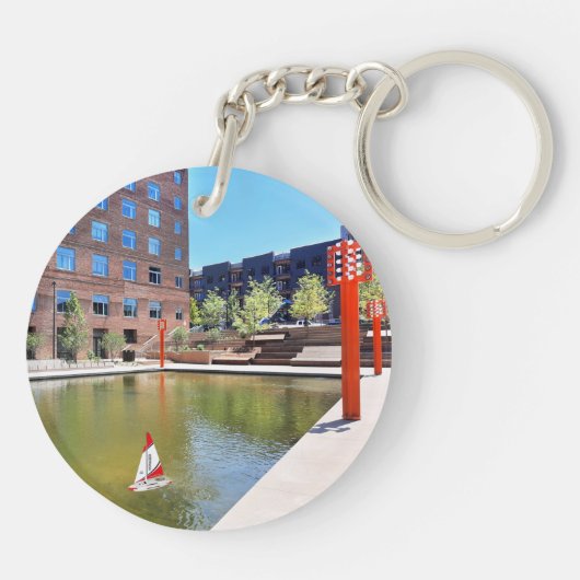 tweezijdig Sleutelhanger (Achterkant)