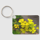 tweezijdige bloem sleutelhanger (Achterkant)