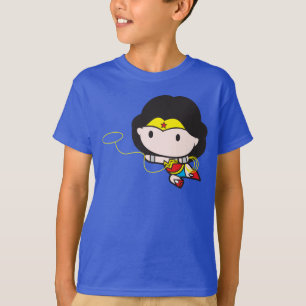 Tweezijdige Chibi Wonder Woman T-shirt