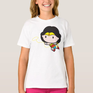 Tweezijdige Chibi Wonder Woman T-shirt