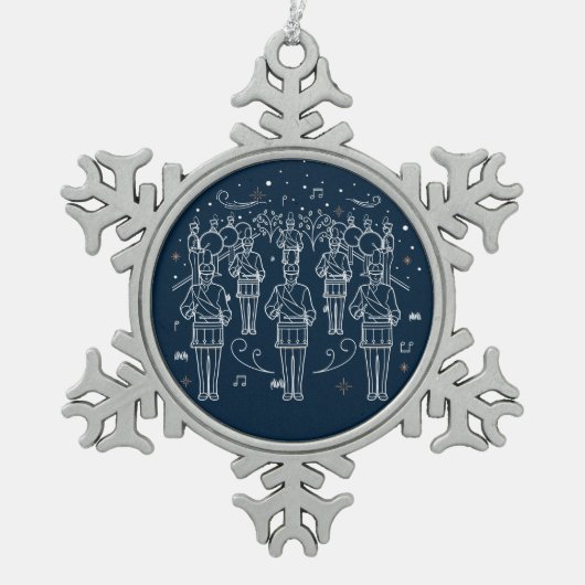 TWELFDE DAG CHRISTMAS / Snowflake Ornament (Voorkant)