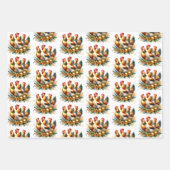 Twelve Days of Christmas Inpakpapier Vel (Voorkant 3)