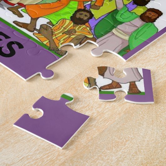 TWELVE DISCIPLES PUZZZEL LEGPUZZEL (Zijkant)