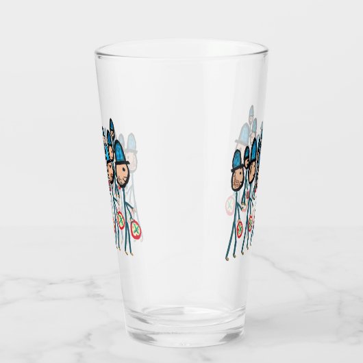 Twelve Drummers Drumming Glas (Rechts)