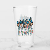 Twelve Drummers Drumming Glas (Voorkant)
