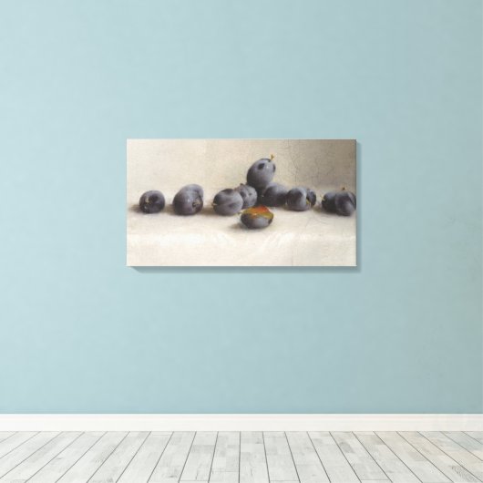 Twelve Plums Canvas Afdruk (Insitu (Houten vloer))