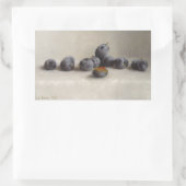 Twelve Plums Rechthoekige Sticker (Tas)