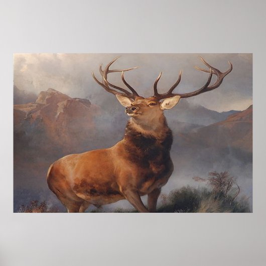 Twelve Point Buck Poster (Voorkant)