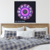 Twelve Tribes Fractal Canvas Afdruk (Insitu (Slaapkamer))