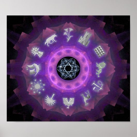 Twelve Tribes Poster (Voorkant)