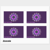 Twelve Tribes Rechthoekige Sticker (Vel)