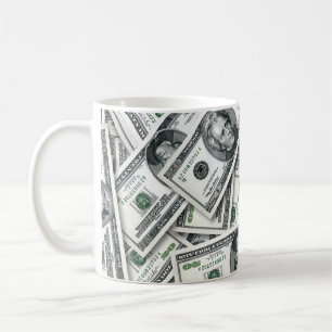 Twentigdollarbiljet Geldpatroon Koffiemok