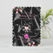 Twenty Ate Birthday Invitation Hand Drawn Scribble (Debout devant)