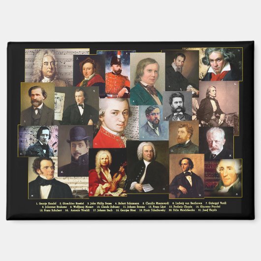 Twenty-One Masters Magneet (Voorkant)