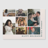 Twenty Tree Multi-Photo Holiday Kaart (Voorkant)