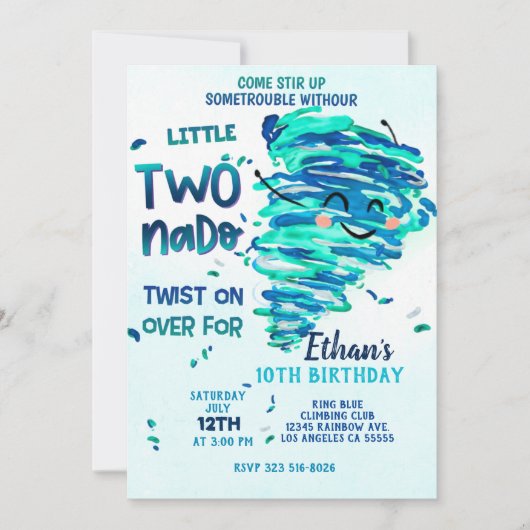 tweonado Uitnodiging (Voorkant)